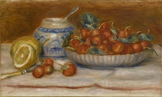 Pierre-Auguste Renoir Fraises Spain oil painting art